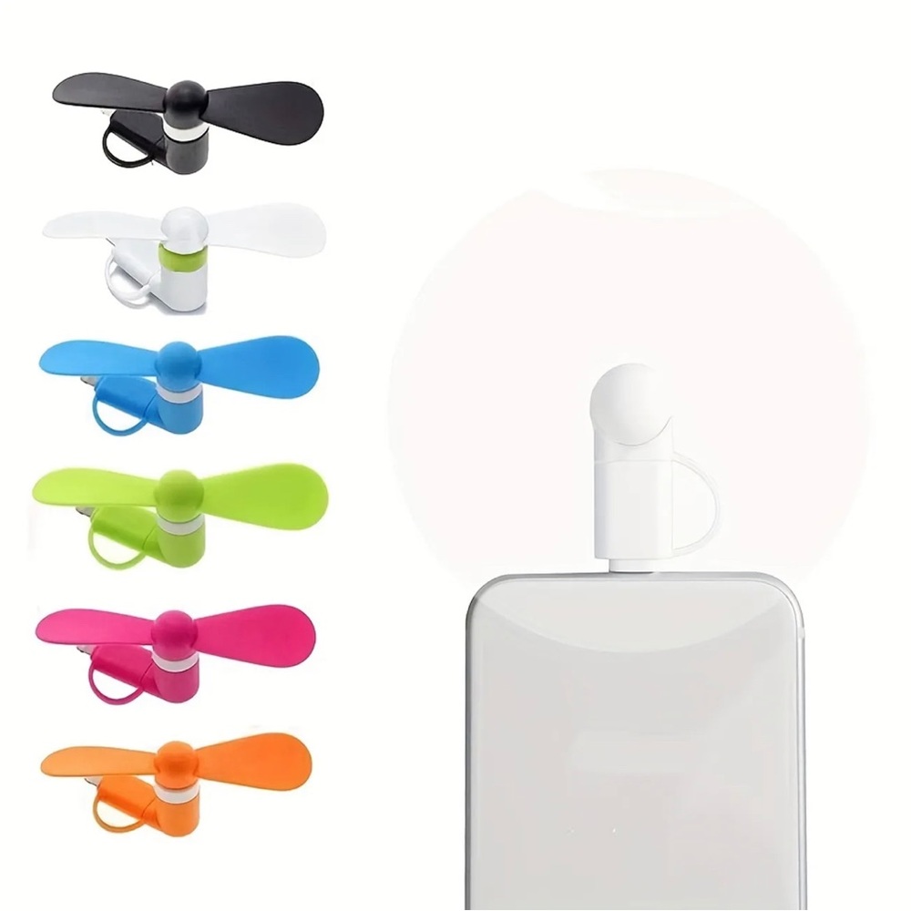 Mini Phone Fan For IPhone/Android Phone, Summer Accessory - Picture 4 of 4